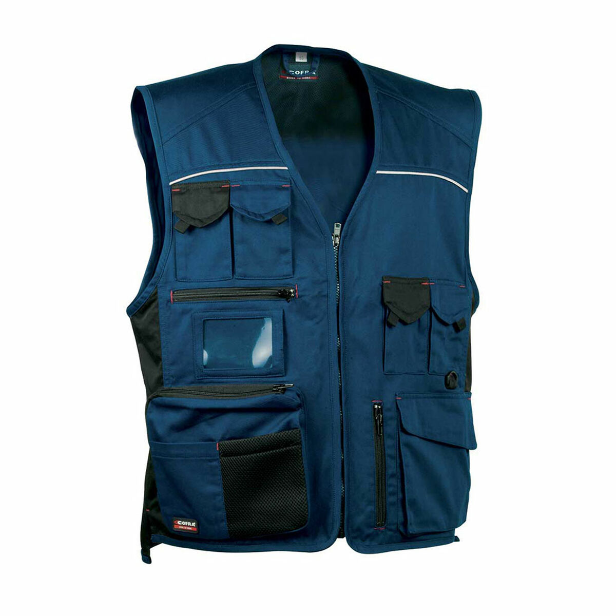 Vest Cofra Expert Black Navy Blue 52